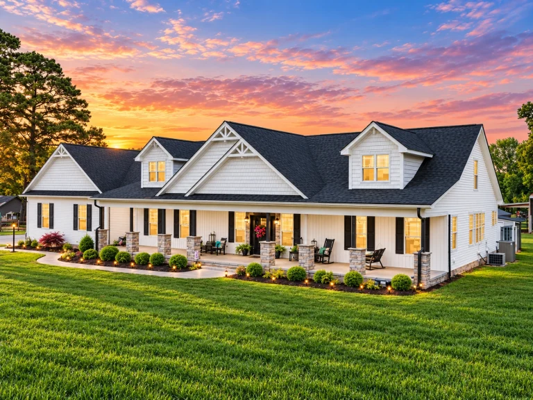 20-1505 HOUSE PLAN - Modern Farmhouse Home Plan - 3-Bed, 2-Bath, 2,112 SF