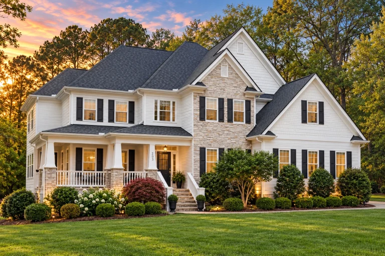 10-1744 HOUSE PLAN - Modern Craftsman Home Plan - 4-Bed, 4-Bath, 3,754 SF