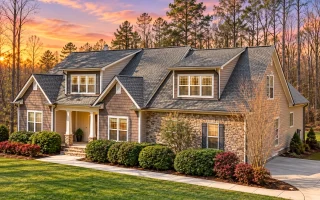 10-1315 HOUSE PLAN - Modern Craftsman Home Plan - 3-Bed, 2-Bath, 2,058 SF