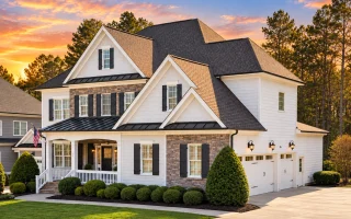 11-1099 HOUSE PLAN - Modern Craftsman Home Plan - 5-Bed, 6-Bath, 4,906 SF