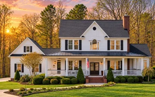 11-1844 HOUSE PLAN - Classical Southern Home Plan - 3-Bed, 3.5-Bath, 3,114 SF
