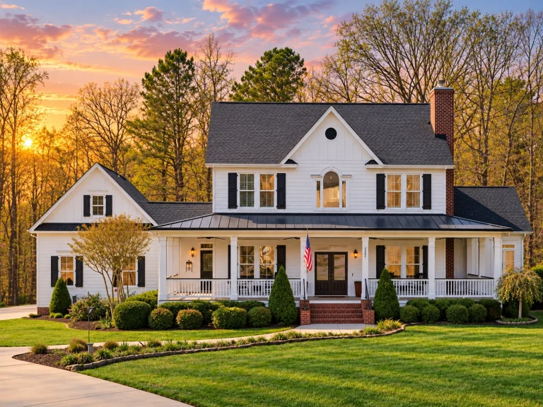 11-1844 HOUSE PLAN - Classical Southern Home Plan - 3-Bed, 3.5-Bath, 3,114 SF