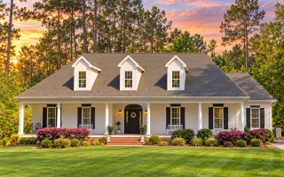 11-1894 HOUSE PLAN - Classical Southern Home Plan - 3-Bed, 2.5-Bath, 2,216 SF
