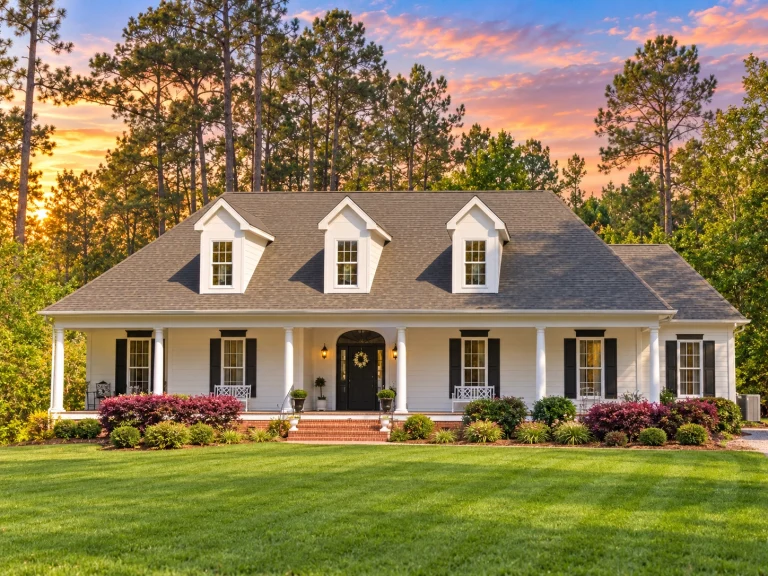 11-1894 HOUSE PLAN - Classical Southern Home Plan - 3-Bed, 2.5-Bath, 2,216 SF