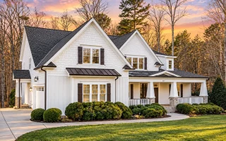 11-1569 HOUSE PLAN - Modern Craftsman Home Plan - 5-Bed, 5-Bath, 5,409 SF