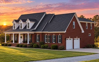 12-1022 HOUSE PLAN - Classical Southern Home Plan - 3-Bed, 2-Bath, 2,066 SF