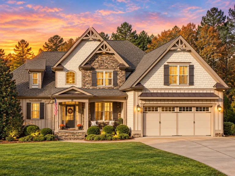 12-2460 HOUSE PLAN - Modern Craftsman Home Plan - 4-Bed, 3-Bath, 3,251 SF