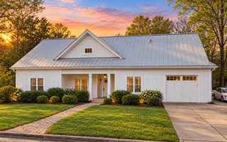 12-2444 HOUSE PLAN - Modern Farmhouse Home Plan - 4-Bed, 3-Bath, 1,997 SF