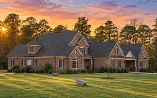 12-2530 HOUSE PLAN - Classical Southern Home Plan - 5-Bed, 5-Bath, 4,538 SF