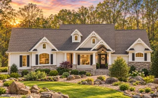 12-2572 HOUSE PLAN - Traditional Craftsman Home Plan - 3-Bed, 3-Bath, 2,493 SF