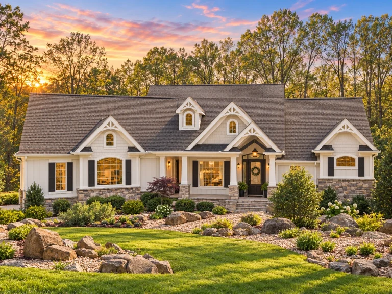 12-2572 HOUSE PLAN - Traditional Craftsman Home Plan - 3-Bed, 3-Bath, 2,493 SF