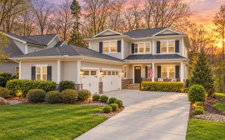 12-2961 HOUSE PLAN - Classic Suburban Home Plan - 5-Bed, 4.5-Bath, 3,229 SF
