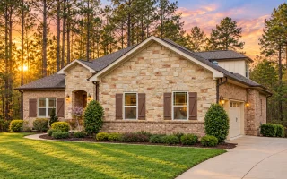 12-2643 HOUSE PLAN - Traditional Ranch Home Plan - 4-Bed, 3.5-Bath, 3,225 SF