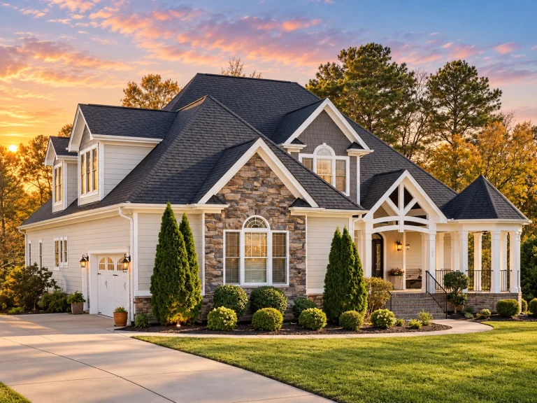 Great Room House Plans 1 13-1818 HOUSE PLAN - Classic Suburban Home Plan - 4-Bed, 3-Bath, 3,252 SF