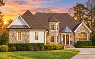 13-1019 HOUSE PLAN - French Country Home Plan - 3-Bed, 3-Bath, 4,304 SF