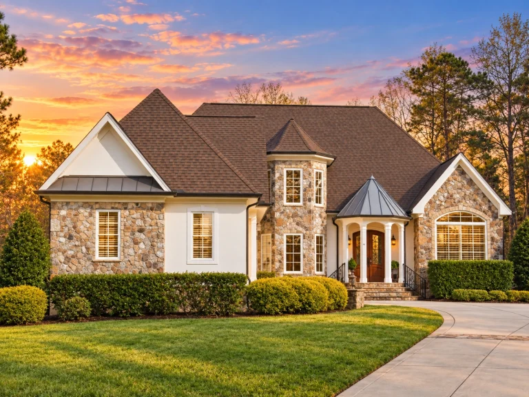 13-1019 HOUSE PLAN - French Country Home Plan - 3-Bed, 3-Bath, 4,218 SF