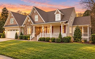 13-1538 HOUSE PLAN - Modern Craftsman Home Plan - 6-Bed, 4.5-Bath, 3,204 SF