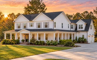 14-1840 HOUSE PLAN - Modern Farmhouse Home Plan - 3-Bed, 5-Bath, 3,903 SF