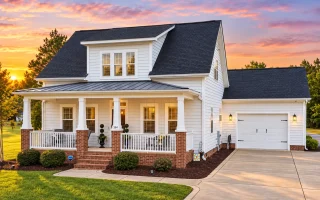 14-1989 HOUSE PLAN - Modern Farmhouse Home Plan - 3-Bed, 2.5-Bath, 1,750 SF
