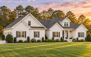 14-1643 HOUSE PLAN - Traditional Craftsman Home Plan - 3-Bed, 2.5-Bath, 2,420 SF