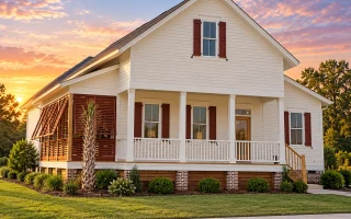 14-1392 HOUSE PLAN - Low Country Home Plan - 3-Bed, 4-Bath, 2,279 SF