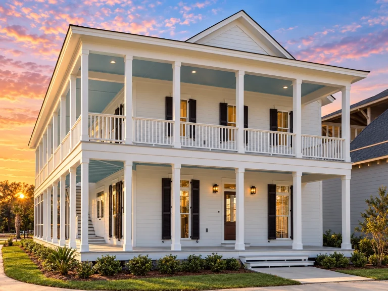 House Plans with Eating Bar 3 14-1467 HOUSE PLAN - Charleston Home Plan - 4-Bed, 3-Bath, 2,593 SF