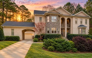14-2150 HOUSE PLAN - Classic Suburban Home Plan - 4-Bed, 5-Bath, 5,995 SF