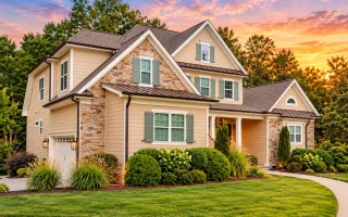 14-1383 HOUSE PLAN - Modern Craftsman Home Plan - 4-Bed, 3-Bath, 3,029 SF
