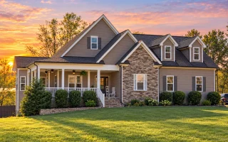 14-1866 HOUSE PLAN - Classic Farmhouse Home Plan - 3-Bed, 3-Bath, 2,972 SF
