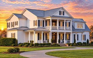 14-2048 HOUSE PLAN - Classical Southern Home Plan - 5-Bed, 3.5-Bath, 4,050 SF