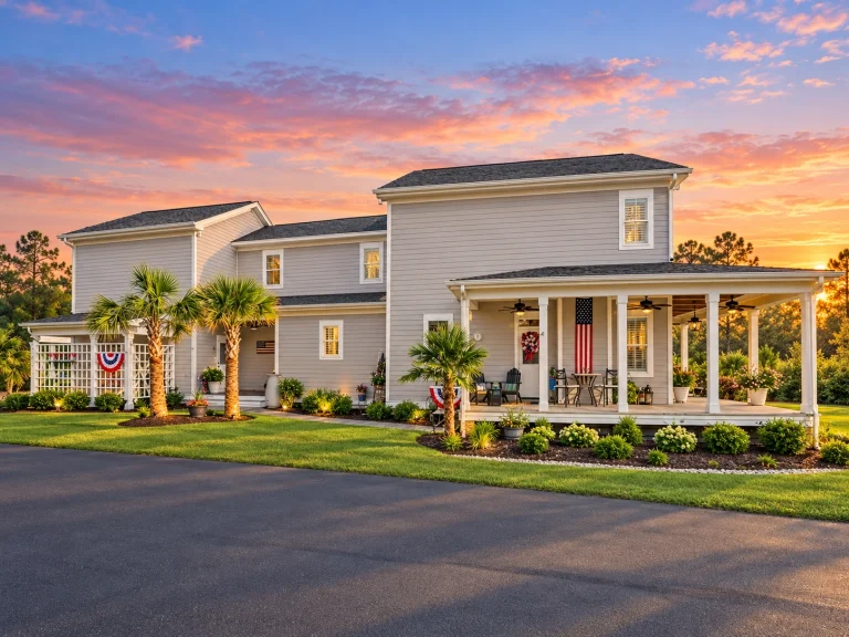 14-2050 HOUSE PLAN - Low Country Home Plan - 3-Bed, 2.5-Bath, 2,448 SF