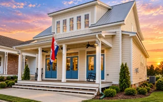 14-2070 HOUSE PLAN - Coastal Farmhouse Home Plan - 3-Bed, 2.5-Bath, 2,313 SF