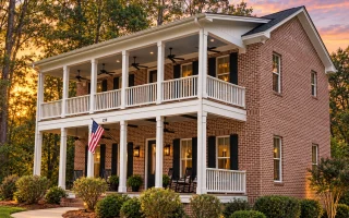 14-2024 HOUSE PLAN - Classical Southern Home Plan - 3-Bed, 3.5-Bath, 2,571 SF