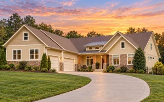 14-1266 HOUSE PLAN - Modern Craftsman Home Plan - 4-Bed, 2.5-Bath, 4,161 SF