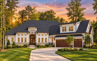 14-2181 HOUSE PLAN - Modern Craftsman Home Plan - 4-Bed, 3.5-Bath, 4,674 SF