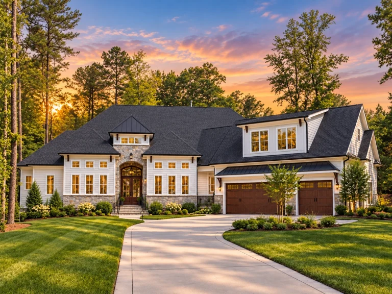 House Plans with Front Porch 4 14-2181 HOUSE PLAN - Modern Craftsman Home Plan - 4-Bed, 3.5-Bath, 4,674 SF