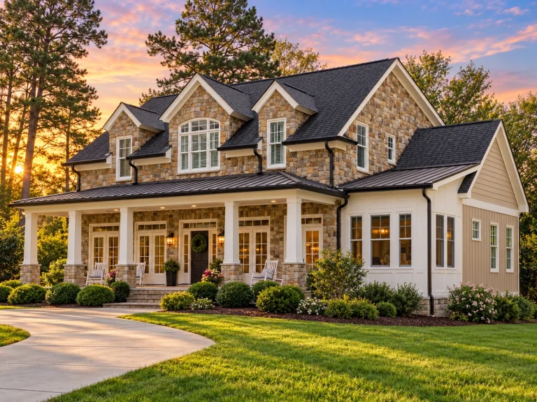 14-1877 HOUSE PLAN - Traditional Craftsman Home Plan - 4-Bed, 3.5-Bath, 3,392 SF