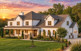 15-1188 HOUSE PLAN - Modern Farmhouse Home Plan - 4-Bed, 3.5-Bath, 3,477 SF