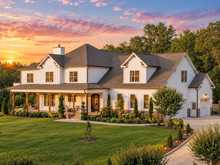 15-1188 HOUSE PLAN - Modern Farmhouse Home Plan - 4-Bed, 3.5-Bath, 3,477 SF