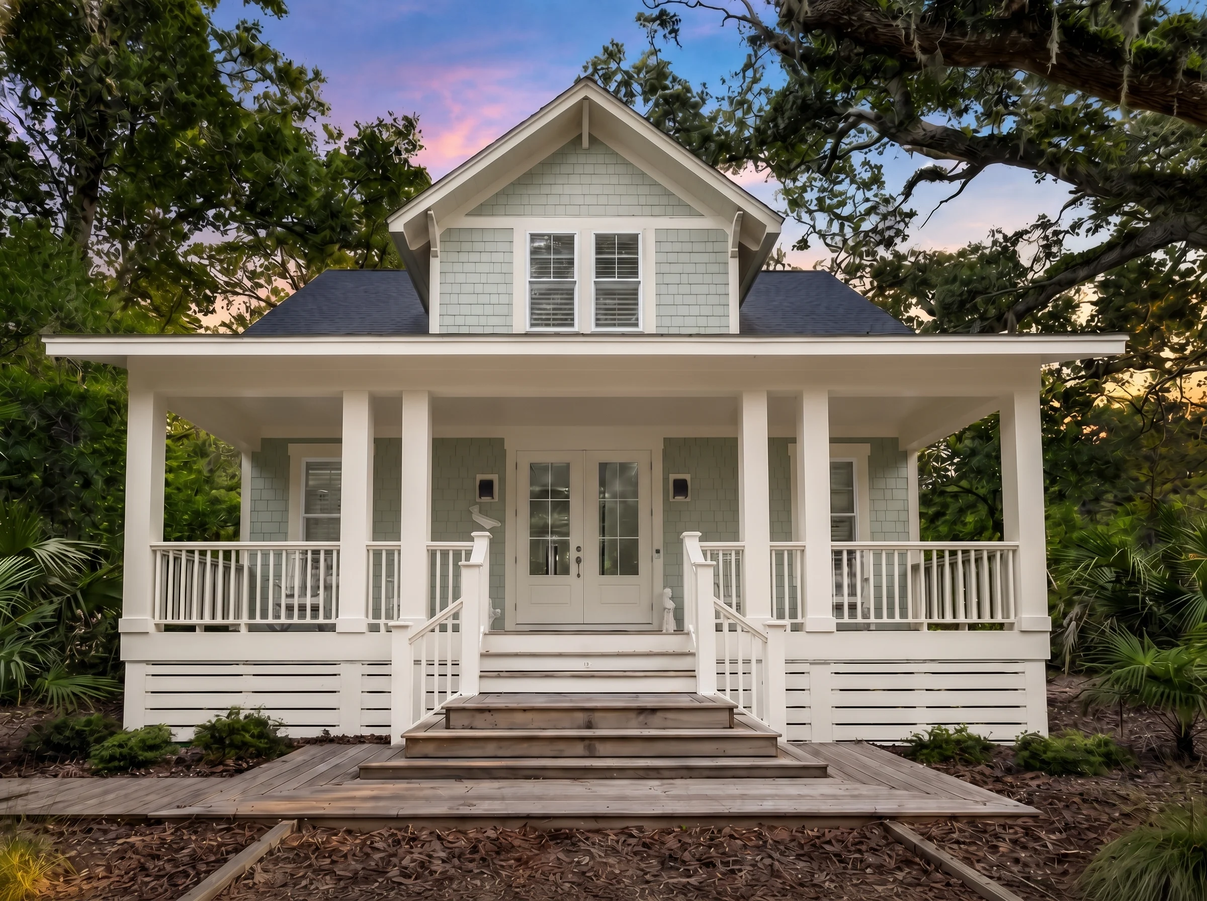21-2680 HOUSE PLAN – Coastal Cottage Home Plan – 3-Bed, 2.5-Bath, 1,695 SF - Modern Brick, AI-generated exterior concept