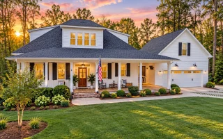 15-1944 HOUSE PLAN - Classic Farmhouse Home Plan - 4-Bed, 3-Bath, 2,888 SF