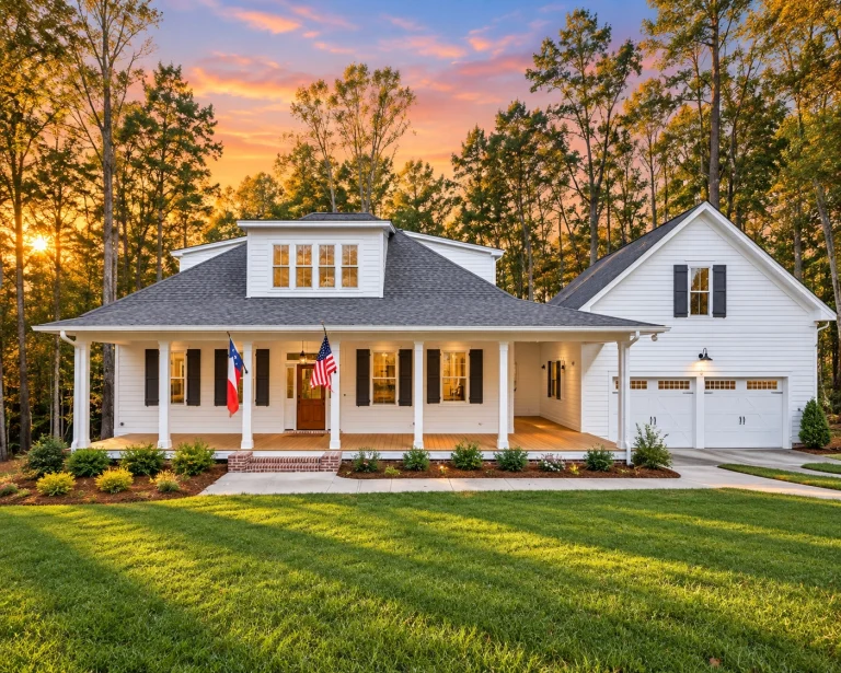 15-1944 HOUSE PLAN - Classic Farmhouse Home Plan - 4-Bed, 3-Bath, 2,888 SF