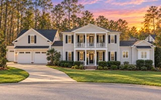 15-1102 HOUSE PLAN - Classical Southern Home Plan - 4-Bed, 2.5-Bath, 3,186 SF