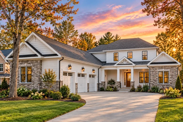 15-1312 HOUSE PLAN - Modern Craftsman Home Plan - 5-Bed, 4.5-Bath, 4,162 SF