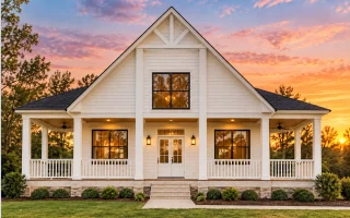 15-1103 HOUSE PLAN - Modern Farmhouse Home Plan - 2-Bed, 3-Bath, 1,986 SF