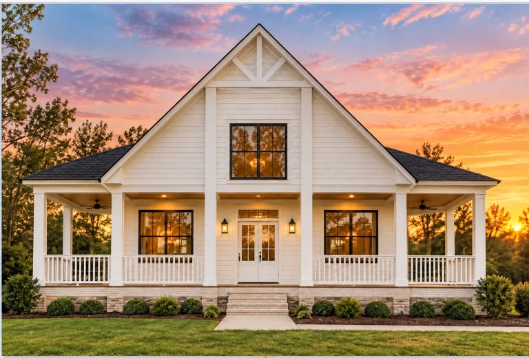 15-1103 HOUSE PLAN - Modern Farmhouse Home Plan - 2-Bed, 3-Bath, 1,986 SF