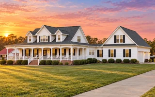 15-1230 HOUSE PLAN - Classic Farmhouse Home Plan - 4-Bed, 3-Bath, 3,222 SF