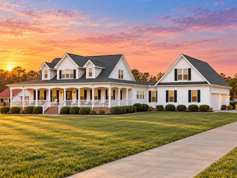Cabin House Plans 8 15-1230 HOUSE PLAN - Classic Farmhouse Home Plan - 4-Bed, 3-Bath, 3,222 SF