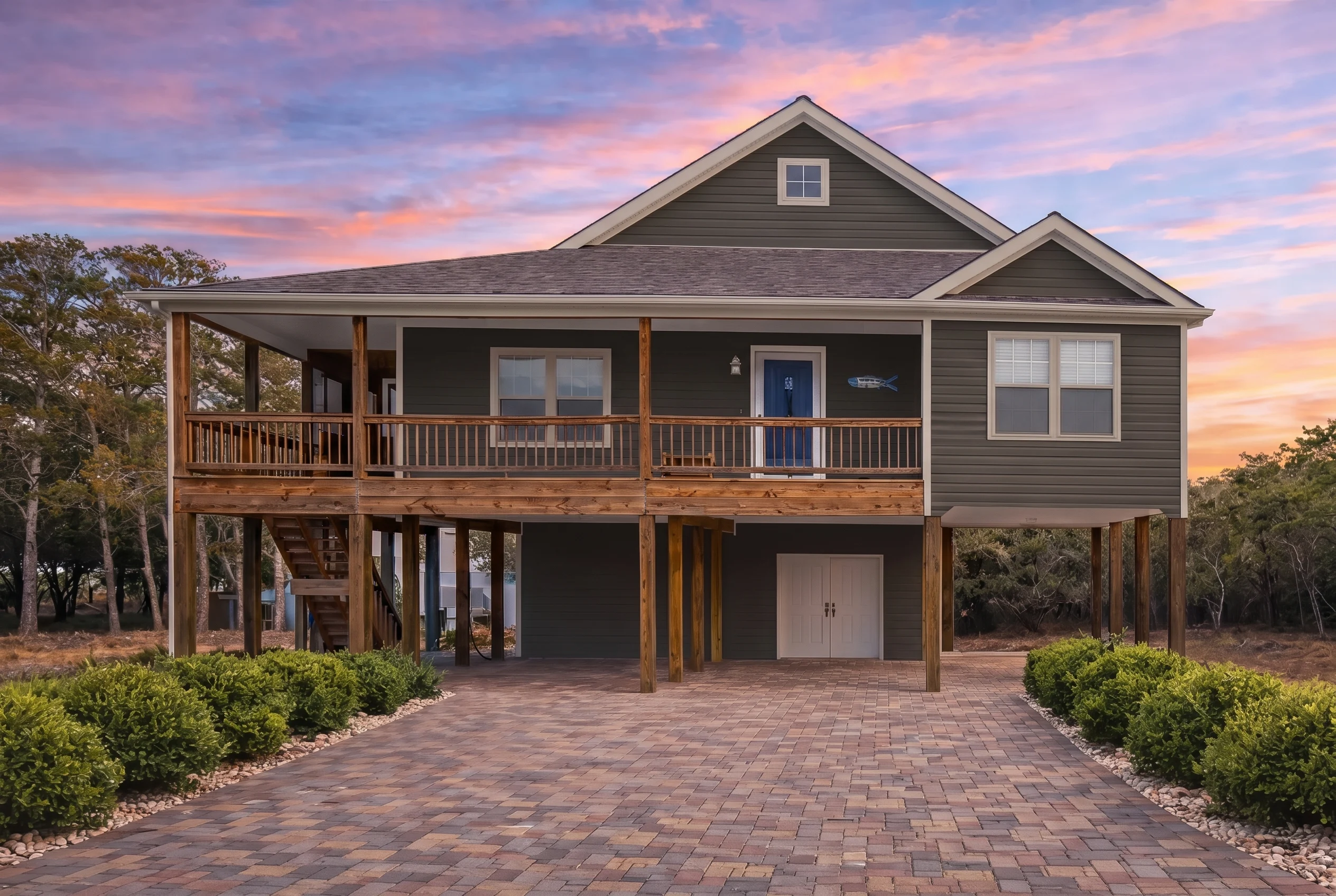 Plan  9-1643 – Cape Cod Traditional  | Traditional – 3-Bed, 2-Bath, 1,320 SF - Warm Charcoal, AI-generated exterior concept
