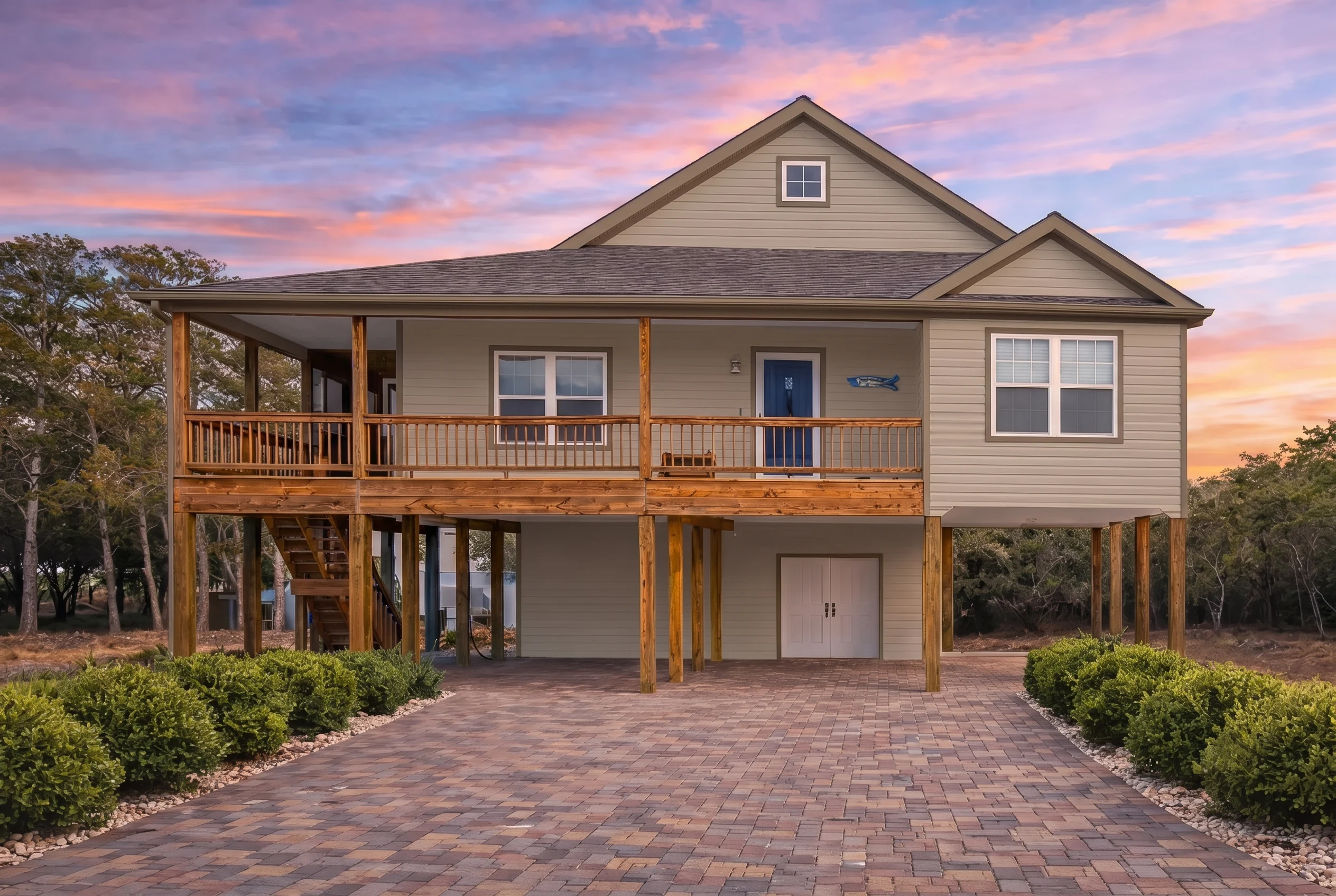 Plan  9-1643 – Cape Cod Traditional  | Traditional – 3-Bed, 2-Bath, 1,320 SF - Mushroom Taupe, AI-generated exterior concept